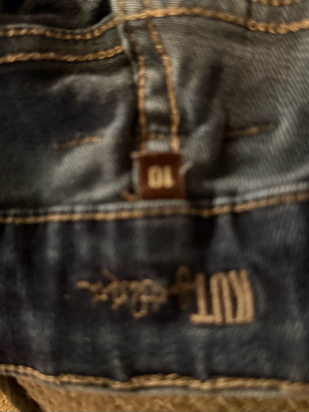 Kut from the Kloth Dark Indigo Wide Leg Jeans - Picture 5 of 7